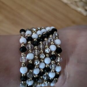 Elegant Multi-Strand Beaded Bracelet. Wrap Around Bracelet From Macy's